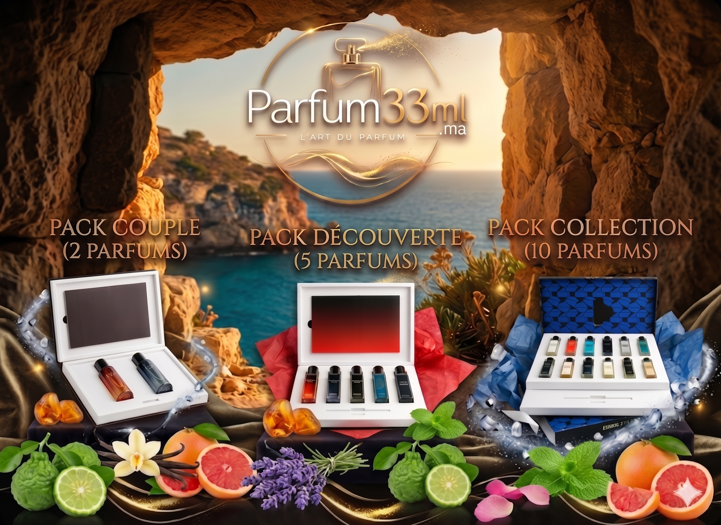 Coffrets Cadeaux Parfum Maroc