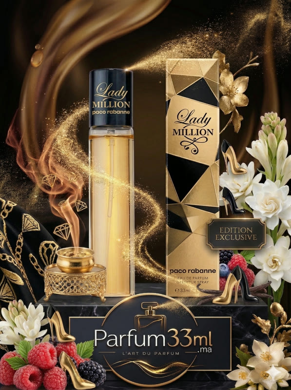 Inspiré Lady Million Paco Rabanne 33ml Maroc