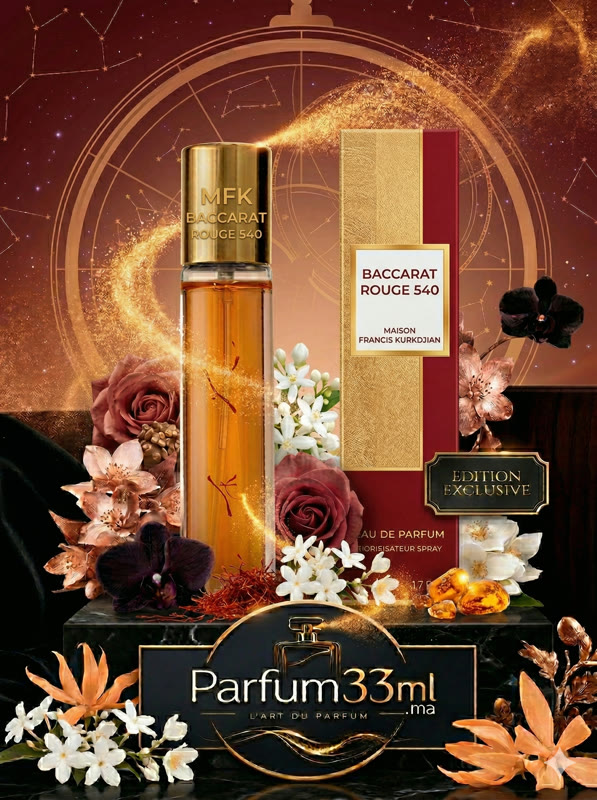 Inspiré Baccarat Rouge 540 MFK Femme 33ml Maroc
